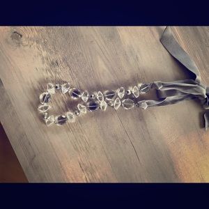 Black and grey tone necklace